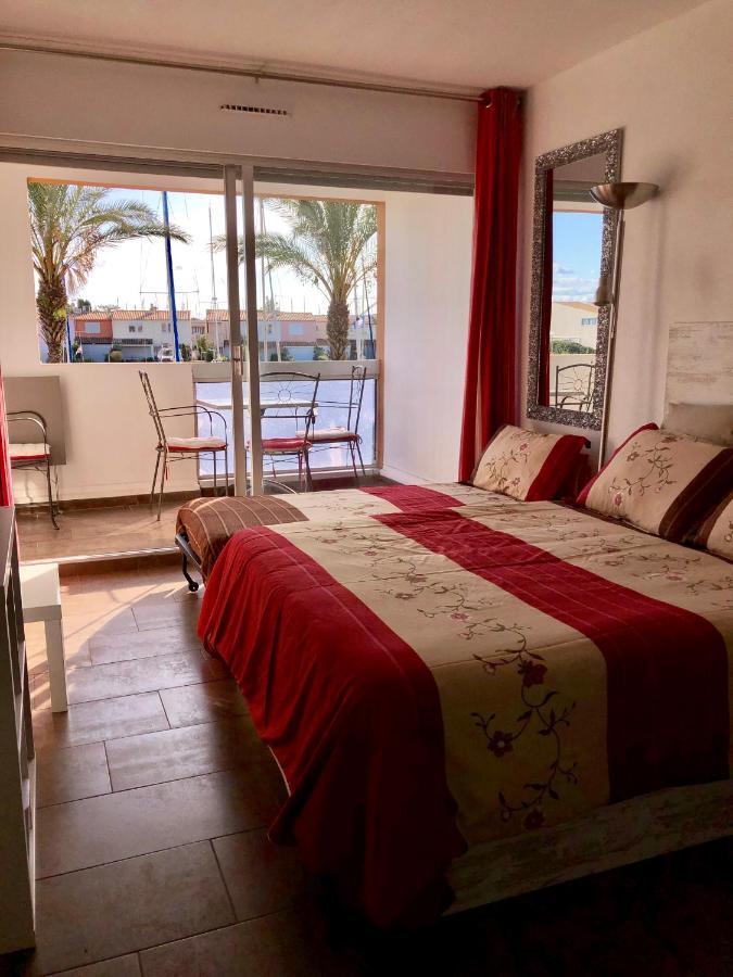Cap Capistol Studio Le Cap D'Agde Vue Port Exterior photo